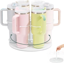 Rotating Water Bottle Organizer Holder for Stanley Cup 20/30/40oz