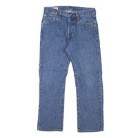 LEVI'S 501 Jeans Premium Mens Blue Regular Straight W30 L25
