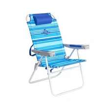 SUNNYFEEL Tall Folding Beach Chair Lightweight, Portable Sand Chair for Adult...