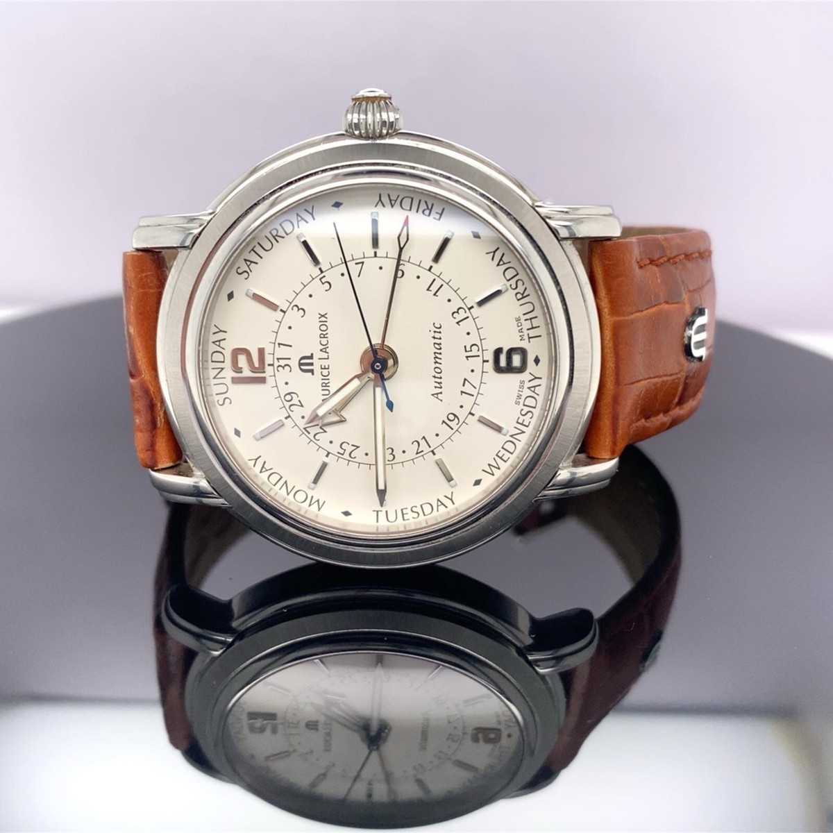 Maurice Lacroix Masterpiece Cinq Aiguilles Automatic Mens Watch