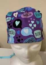 Surgical Cap- Conversation- Purple
