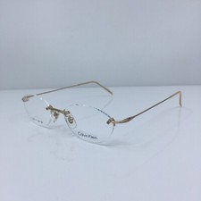 New VINTAGE CALVIN KLEIN Eyeglasses CK 520 100 Titanium C. 1 Size: 48mm Japan