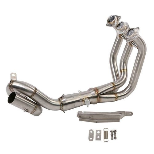 51MM DB Killer 370mm Exhaust System 1 Set Muffler For YAMAHA MT09 FZ09 2014-2018 - Bild 7 von 9