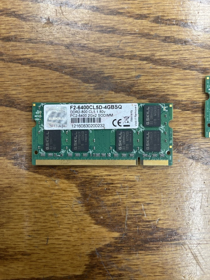 F2-6400CL5D-4GBSQ G.SKILL SQ 4GB Kit (2 X 2GB) PC2-6400 DDR2-800MHz non-ECC Unbu - Image 2 of 4