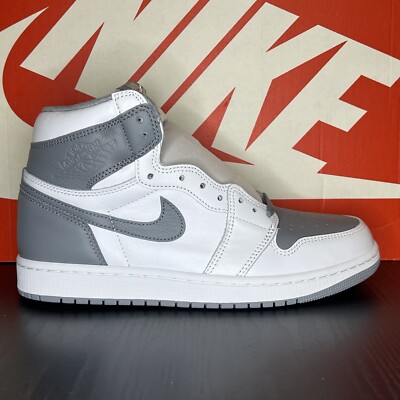 NEW Air Jordan 1 Retro High OG 'Stealth' Grey/White Men's Size 9