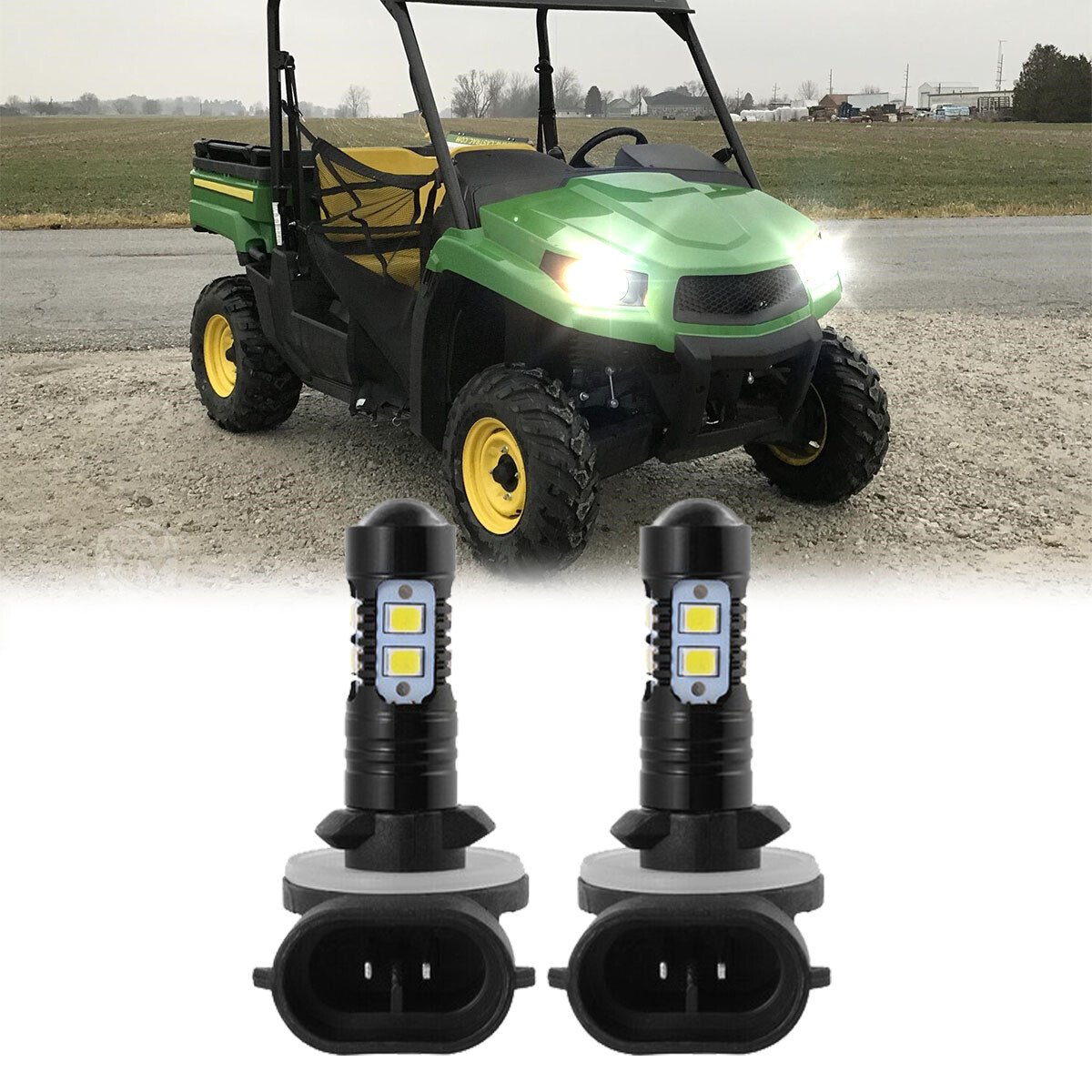 2 Lampadine Super LED Per Deere Combine Sostituisce RE179326 12 - Foto 2