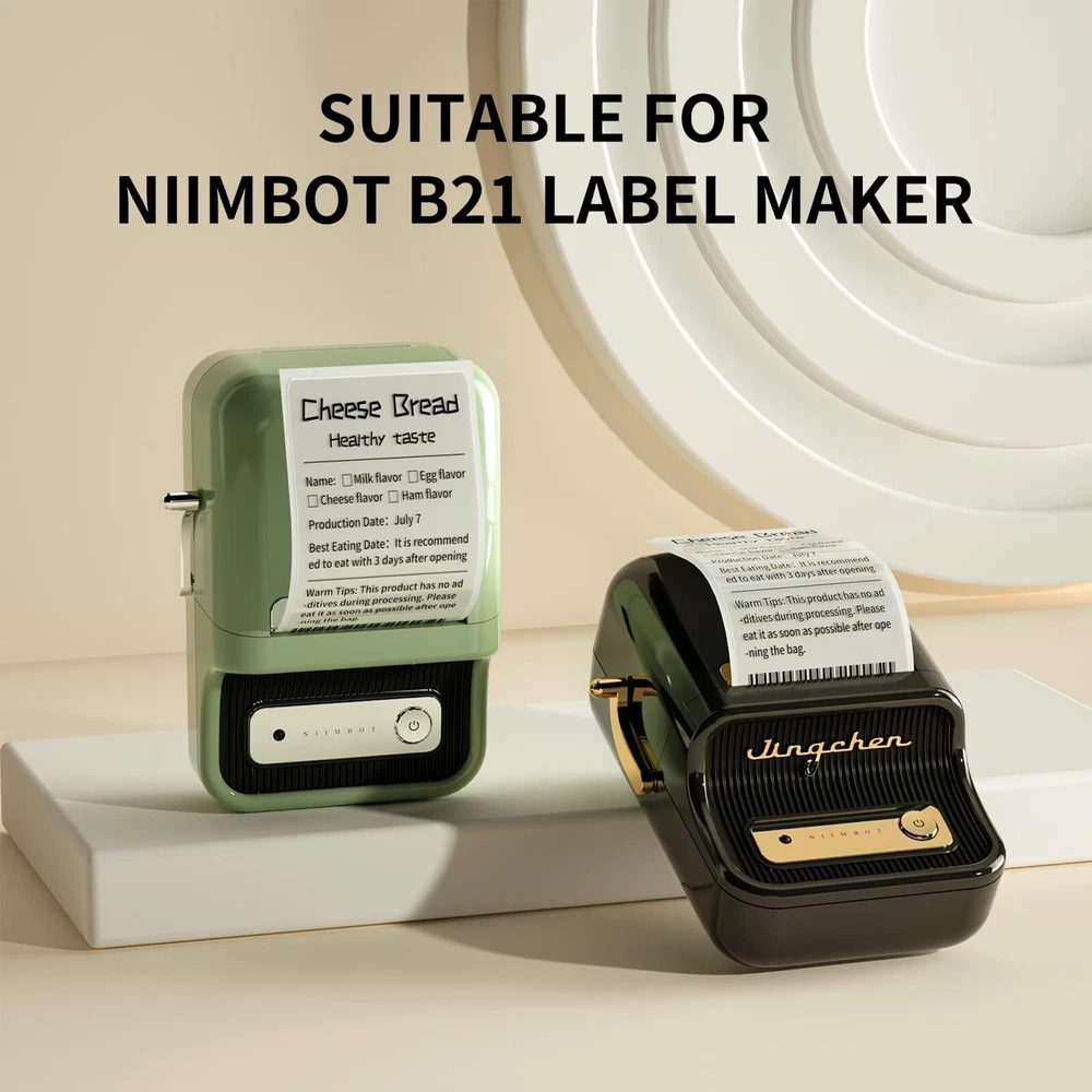 Label Maker Tape, 1.57" x 2.36" (40×60mm) Waterproof Sticker Paper Shipping A... Label Maker Tape, 1.57" x 2.36" (40×60mm) Waterproof Sticker Paper Shipping A...