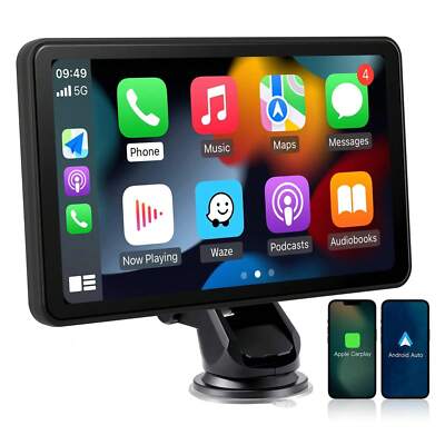 CARABC CARABC 7'' Wireless CarPlay & Wireless Android Auto Touch Screen Car Radio