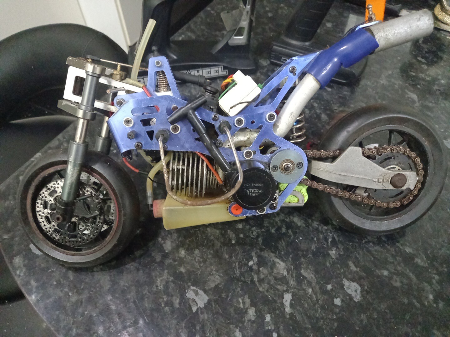 Very Rare Nitro rc Go kart gocart And Nitro Rc Motorbike Motorcycle. eBay