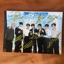 ENHYPEN GROUP PHOTO GROUP SIGNED 4*6 Autographs K-POP COLLECTION 2024