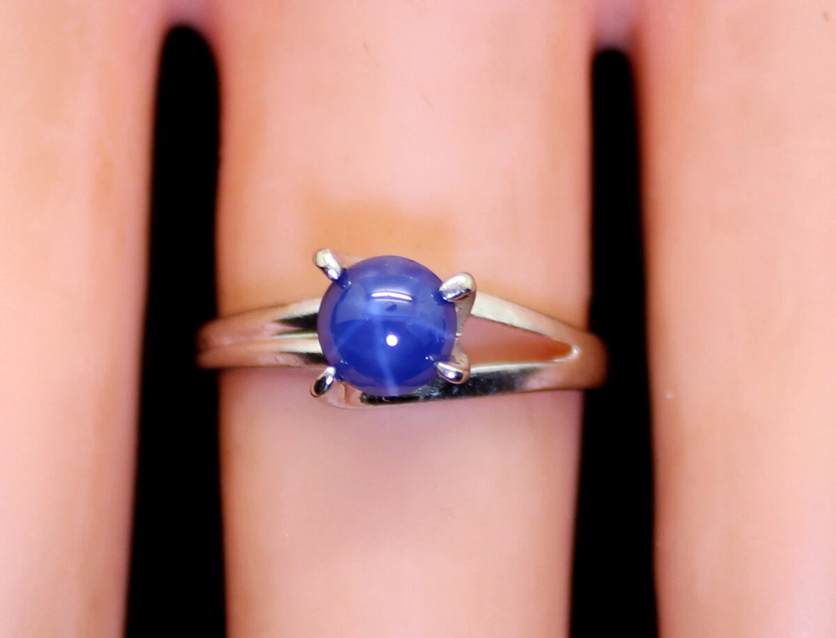 Ebay star hotsell sapphire ring