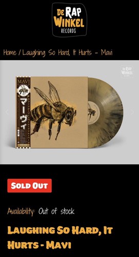 Laughing So Hard, It Hurts-Mavi OBI Gold/Black Marble Numbered Limited Ed (/100) - Picture 6 of 6