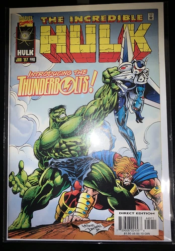 Incredible Hulk #449 (Marvel) 1st Appearance Thunderbolts By David & Deodato Jr.