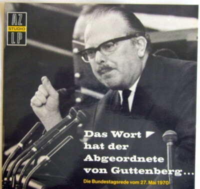 Freiherr von und zu Guttenberg - Das Wort hat der Abgeordnete von Guttenberg (LP