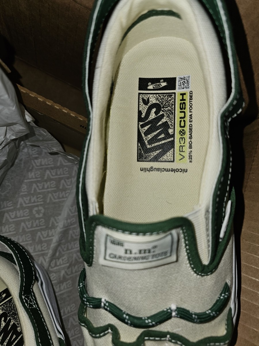 VONVONGIRL④ 1本 Vans Vault Slip-on VR3 LX Nicole McLaughlin Gardening Tote