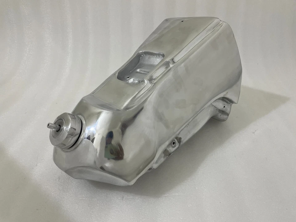 Yamaha YZ250 YZ 250 1988 aleación de aluminio pulido gas combustible tanque gasolina | apto para Foto 3 de 4