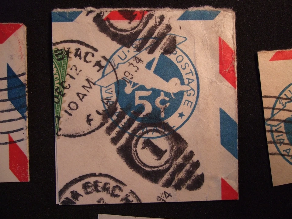 USA Back of the Book:  Postal Stationery - Cut Squares UC1 UC2 UC3 UC4 UC6 UC12 - Image 3 of 4