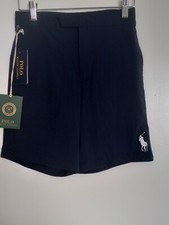 Ralph Lauren Wimbledon Ball Boy Shorts Waist 22 Inch New With Tags