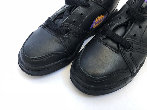 vintage converse LA lakers sneakers little kids size 10 deadstock NIB 90s shoes - Picture 5 of 7
