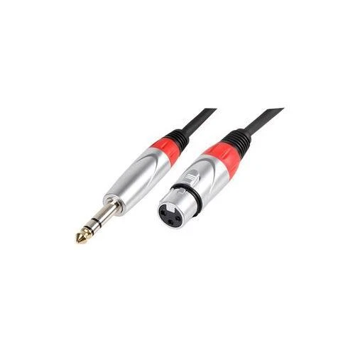 PLS000462 PULSE Câble XLR Douille À 6.35mm Prise 1M - Photo 2/2