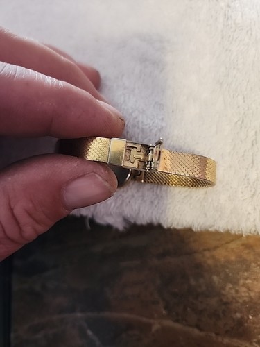 Rare Gold Tone W/Chip diamonds Ladies Lassale By Seiko Needs Battery - 第 18/19 張圖片