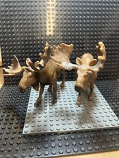 schleich wild animals lot. Moose Lot. 2002 Retired.