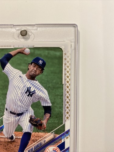 Deivi Garcia RC 2021 Topps Series 1 Gold Star Parallel Yankees Rookie Card - Bild 6 von 8