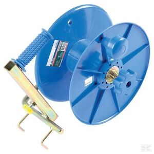 electric fence reel wire rope fencing blue winding 500m brake hook ebay electric fence reel wire rope fencing blue winding 500m brake hook ebay