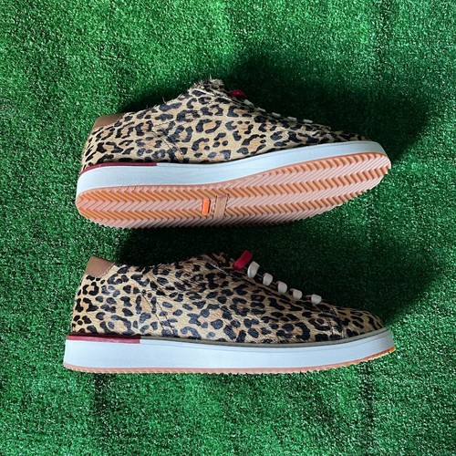 Hush Puppies Sabine Lace Up Closure Round Toe Animal Print Sneakers Size 9.5 NEW - Picture 10 of 11