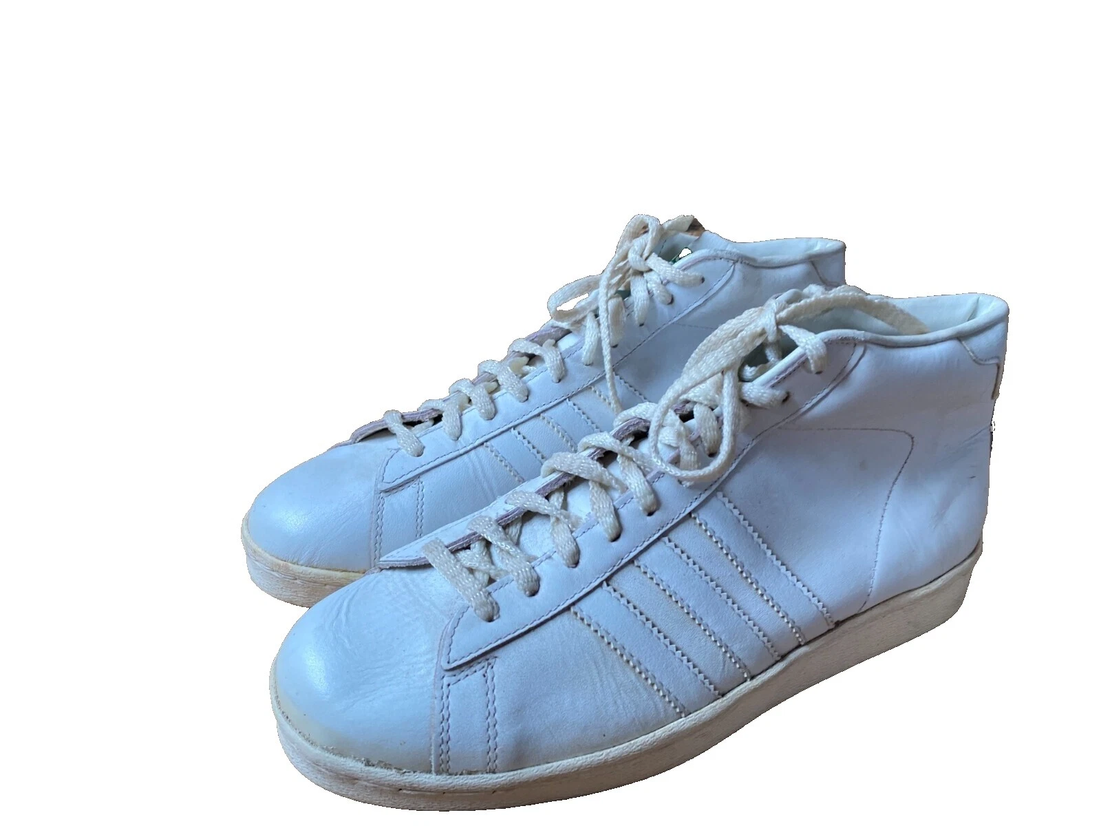 adidas Leather White Vintage Clothing, Shoes & Accessories