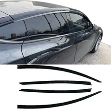 4pcs Outside Mount Style Window Shade Visors for 2020-2022 Tesla Model Y