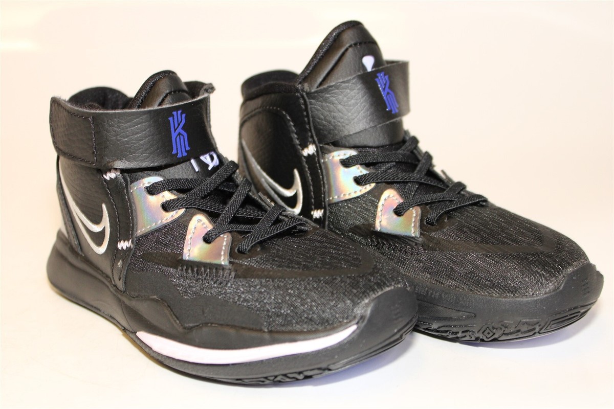 Nike Kyrie バスケットボールシューズ ブラック(SALE) Nike Men's Size 8 Shoes Kyrie 5 Black Neon Rainbow Sole
