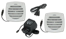 Cool Components Slim Vent Package for Cabinets & Enclosures (PK-SV1-WHT)