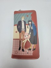 SPY FAMILY Anime Change Wallet Card Bag Unisex Zipper Long Wallet Pocket Bag