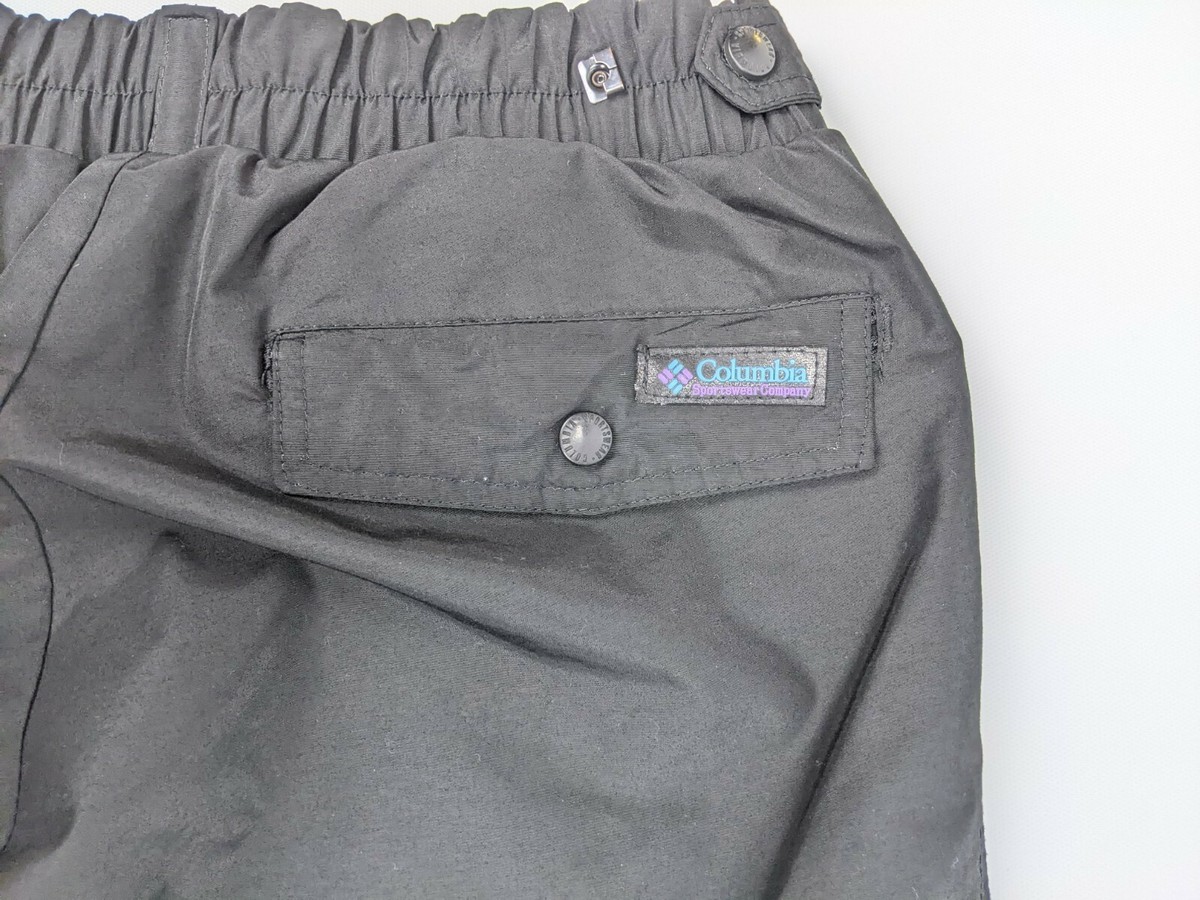 Vtg 90s Columbia Nylon Powder Snow Pants Retro Ski Snowboard