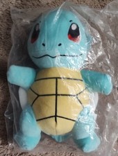 New in bag Pokemon Squirtle 8 inch plush Pokemon Starter First Gen