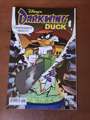 DARKWING DUCK ISSUE #5 COVER B VARIANT NEGADUCK 2010 DISNEY BOOM COMIC KABOOM