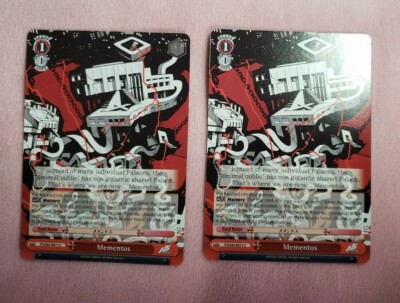 WeiB (Weiss) Schwarz Card Persona 5 Mementos Set of Two C