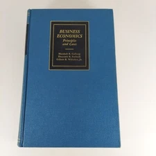 Business Economics Principles and Cases 3r Ed Colberg, Forbush, Whitaker 1967 HC