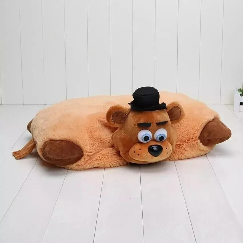 Almohada de felpa FNAF Freddy Foxy Chica Bonnie 43 cm x 30 cm felpa cojín/mochila Foto 4 de 4