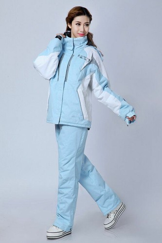 Women Ski Suit Jacket+Pants Warm Set Thermal Snowboard Snowsuit Set - Picture 13 of 17