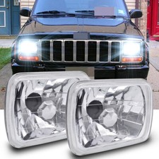 For Jeep Cherokee Xj 1984-2001 Pair 5x7 7x6 Led Headlights Sealed Highlow Beam For Jeep Cherokee Xj 1984-2001 Pair 5x7 7x6 Led Headlights Sealed Highlow Beam