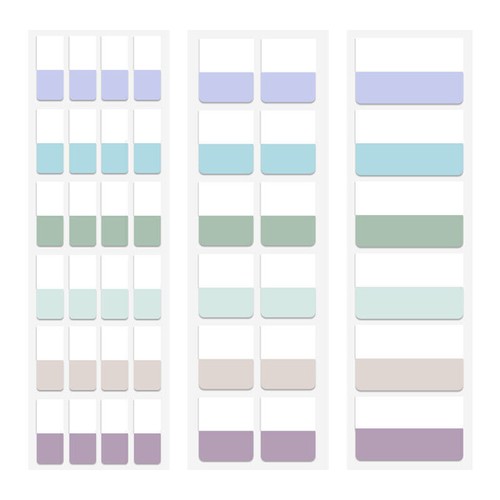 Simple Notes Index Bookmark Indication Sticker Student Stationery Office Supplie - Picture 4 of 12