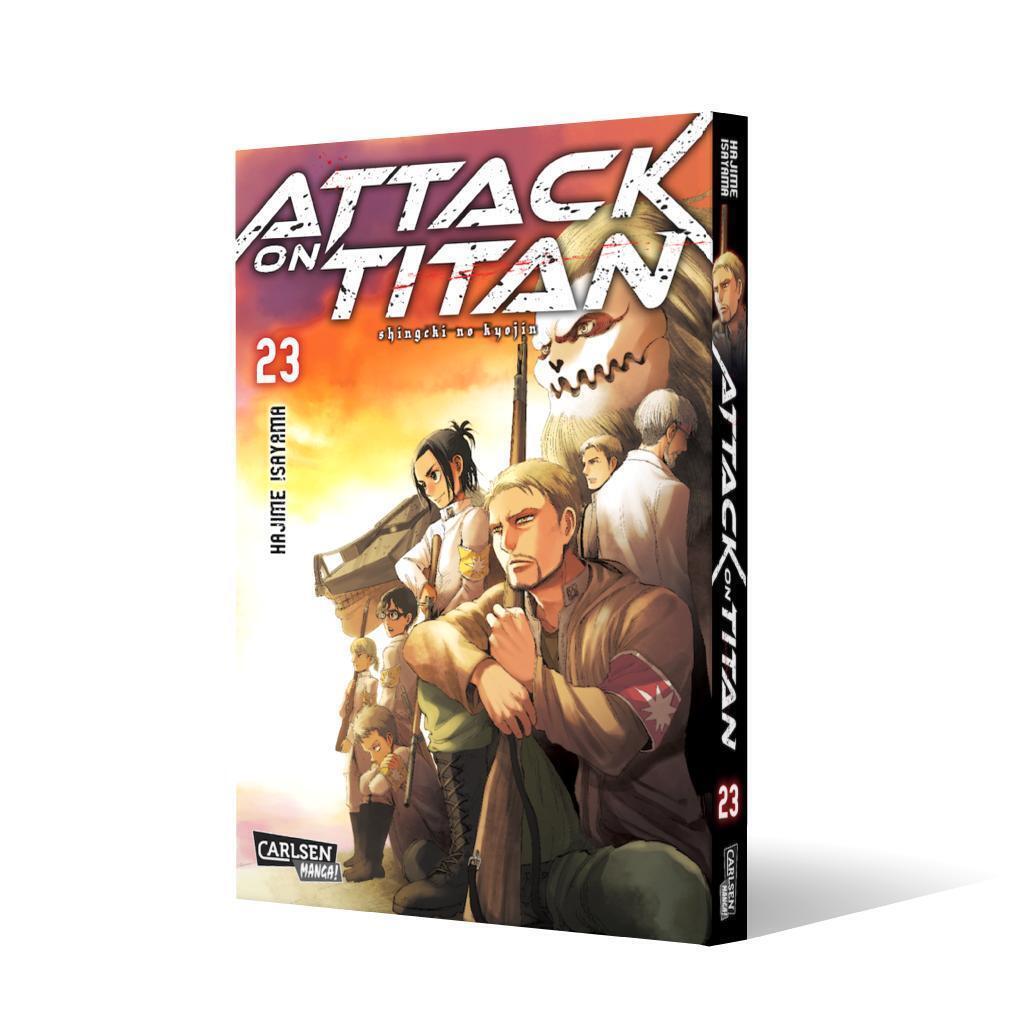 Thumbnail - Attack On Titan 23 Hajime Isayama Taschenbuch Attack On Titan