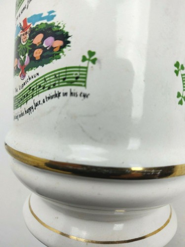 Old Fitzgerald 1974 Collector's Gallery Porcelain Decanter "Songs Of Ireland" - Picture 11 of 11