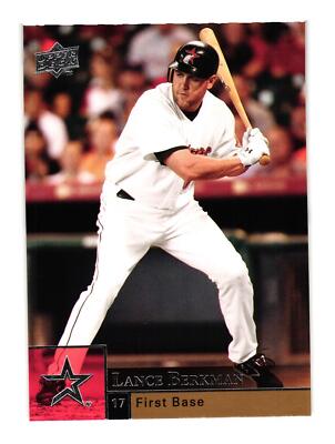 2009 Upper Deck #665 Lance Berkman Houston Astros