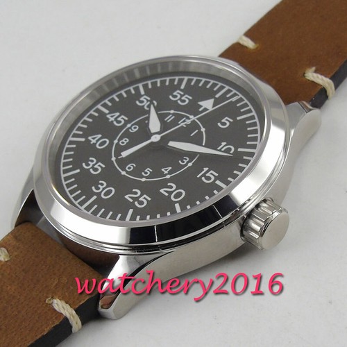 42mm CORGEUT Sterile dial Sapphire Luminous Automatic Mechanisch Uhr men's Watch - Picture 4 of 7