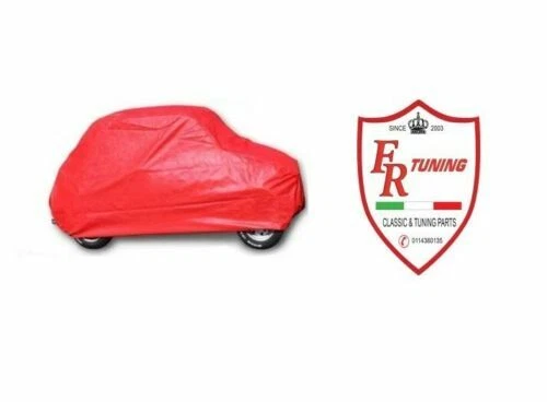 Teli copriauto rossi per Fiat