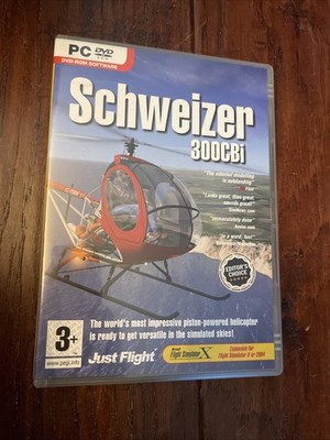 SCHWEIZER 300CBi Pc Add-On Expansion Flight Simulator Sim 2004 & FSX FS2004 FSX