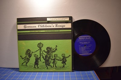 Ernst Wolff German Children s Songs 10  LP Folkways FC 7270 Mono
